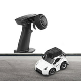SNT 1:100 Q25-370Z FPV RC Car with Goggles Micro RC Desk Race Table Car Remote Control Car Magnetic Attraction FPVBOX RACE 25mW