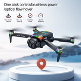 K21MAX Brushless Quadcopter HD Aerial Photography RC Airplane with Brushless Motor Large Screen Controller, LED Marquee Lights & Optical Flow Dual Lens