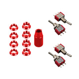 JMT Remote Control Transmitter Switch with Fixed Nut Spanner For RadioLink AT9S AT10II Futaba JR Frsky FlySky Walkera WFLY RC Transmitter