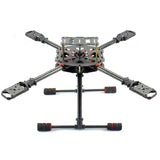 QWinOut J630 DIY Full Set 2.4GHz 4-Aixs Multicopter RC Aircraft 630mm Frame Kit MINI PIX+GPS AT9S TX RX Brushless Motor ESC Altitude Hold
