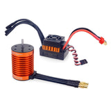 Surpass Hobby F540-V2 3300KV 12T Waterproof Brushless Motor with 60A ESC Combo Set for 1/10 RC Car Truck RC Toys Parts