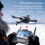 K900 MAX GPS Brushless Quadcopter, 1080P HD Aerial Photography Obstacle Avoidance RC Drone with 4.5-Inch Screen Controller