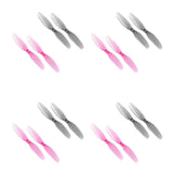 HQProp 4Pairs CW+CCW 65mm 3 Blades PC Propeller 1.2mm Mouting Hole For FPV RC Toy Airplane Quadcopter
