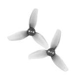 HQProp 2Pais CW+CCW 2.2inch 3 Blades PC Propeller 1.5mm Mounting Hole 2inch / 1.6inch Pitch For RC Toy Airplane