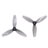 GEMFAN 4Pairs 2412 3-blades CW+CCW Propeller 1.2mm Hole For 8520 Brushed Motor For Micro FPV RC Toy Airplane Quadcopter