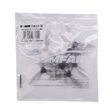 GEMFAN 4Pairs 2412 3-blades CW+CCW Propeller 1.2mm Hole For 8520 Brushed Motor For Micro FPV RC Toy Airplane Quadcopter