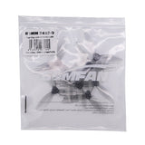 GEMFAN 4Pairs 2412 3-blades CW+CCW Propeller 1.2mm Hole For 8520 Brushed Motor For Micro FPV RC Toy Airplane Quadcopter