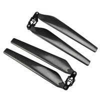 QWinOut 2880 28inch Carbon Fiber Folding Propeller CW CCW Props with Paddle Clamp Clip for DJI / E7000 RC Multicopter Drone Agricultural plant protection UAV