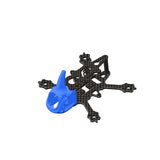 QWinOut 2inch 3K Carbon Fiber Frame Kit for RC Racing Drone Compatible for DJI O4 Air Unit