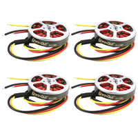 QWinOut  350KV Brushless Disk Motor high Thrust With Mount For RC Mini Multicopters RC Plane Octacopter Hexa MultiCopter Aircraft