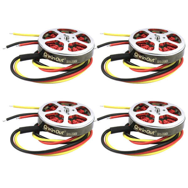 QWinOut  350KV Brushless Disk Motor high Thrust With Mount For RC Mini Multicopters RC Plane Octacopter Hexa MultiCopter Aircraft
