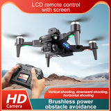 QWinOut KY605S Drone Remote control with screen Brushless power obstacle avoidance HD aerial photography quadcopter