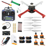 QWinOut DIY Drone Quadcopter T450 450mm Frame kit 920KV CW CCW Motor 9433 Propellers 30A ESC APM 2.8 Flight Controller GPS Compass