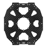 JMT J630 630mm Carbon Fiber 4-axis Folding Rack Frame Kit High Landing Skid for DIY Multicopter RC Racing Drone