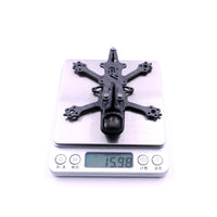 QWinOut 2inch 3K Carbon Fiber Frame Kit for RC Racing Drone Compatible for DJI O4 Air Unit