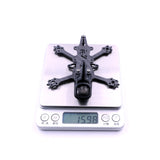QWinOut 2inch 3K Carbon Fiber Frame Kit for RC Racing Drone Compatible for DJI O4 Air Unit