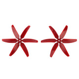 QWinOut 1 Pair 5040 5x4&quot; CW CCW 6-blades Propeller Props for DIY RC FPV Racing Drone Quadcopter FPV 250 280 320