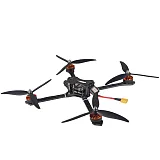 QWinOut DIY Drone XY-7 7inch Frame kit 290mm Wheelbase FPV RC Quadcopter With T-pro ELRS TX FLYSKY/DSMX/FRSKY Remote controller