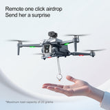 K18Max GPS HD Aerial Photography Drone with 4.5-Inch Screen Controller, Brushless Smart Obstacle Avoidance RC Aircraft