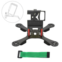 QWinOut Q-ONE180 Carbon Fiber FPV Racing Drone Frame Kit 180mm Wheelbase with 3D Print TPU Camera Mount for GOPRO 5/6/7 Action Camera