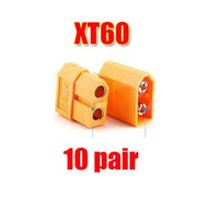 QwinOut  XT60 XT-60 Male Female Bullet Connectors Plugs For RC Lipo Battery (2/5/10 pair) Wholesale