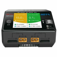 Clearance HOTA D6 Pro AC/DC AC 200W DC 650W 15A Smart Charger for LiHv/LiPo/LiFe/Lilon