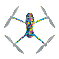 QWINOUT For DJI Mavic 4 Pro Toy Airplane Propeller Protective Box & Bracket & Body Protective Sticker Accessories