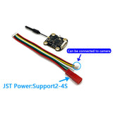 QWinOut 5.8G 1W VTX 48CH VTX Transmission Input Voltage 7-26V Transmission Power 0/100/200/400/1000mW IPEX4 Antenna