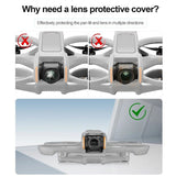 STARTRC PTZ Protective Cover Lens Protective Cover Accessories For DJI AVATA2 Crossover Drone