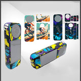 QWinOut Waterproof Decorative Sticker Adhesive Protective Film Compatible for Insta360 X5 for DJI OSMO 360 Panoramic Camera