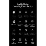 LYZRC L105 PRO ELRS 2.4GHz Brushless FPV Toy Airplane Adjustable 90 Degree Camera Angle With Transmitter