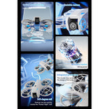 LYZRC L105 PRO ELRS 2.4GHz Brushless FPV Toy Airplane Adjustable 90 Degree Camera Angle With Transmitter