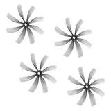 (HQDrop) 76MMX8 (2 CCW +2 CW) Ducted Propeller High Lift Propeller Crossing Aircraft Silent Propeller