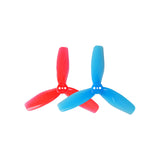 GEMFAN 2Pairs 3029 76.2mm 3 Blades Propeller 1.5mm Mounting Hole For 1408 3900KV Motor For RC Toy Airplane