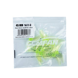 GEMFAN 4Pairs 1811 45mm 3 Blades PC Propeller 1mm/1.2mm/1.5mm Shaft For 1102 Motor For Micro FPV RC Toy Airplane