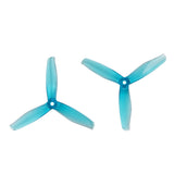 GEMFAN 2Pairs 5155 DYH 3 Blades Propeller 5mm Mounting Hole For 2408 Motor For F9A-A 400mm Football RC Toy Airplane