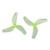 GEMFAN 4Pairs 1811 45mm 3 Blades PC Propeller 1mm/1.2mm/1.5mm Shaft For 1102 Motor For Micro FPV RC Toy Airplane