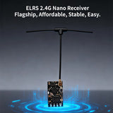 (Darwin FPV) Darwin FPV ELRS 2.4G Nano Receiver Receiver High Refresh Small Volume Receiver