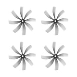 (HQDrop) 76MMX8 (2 CCW +2 CW) Ducted Propeller High Lift Propeller Crossing Aircraft Silent Propeller