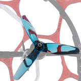 GEMFAN 2Pairs 5155 DYH 3 Blades Propeller 5mm Mounting Hole For 2408 Motor For F9A-A 400mm Football RC Toy Airplane