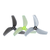 GEMFAN 4Pairs 1811 45mm 3 Blades PC Propeller 1mm/1.2mm/1.5mm Shaft For 1102 Motor For Micro FPV RC Toy Airplane