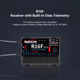 RadioLink R12F 12CH / R16F 16CH 2.4G 3V-12V Receiver Support SBUS PWM CRSF Signal For Crawler Drifting RC Car