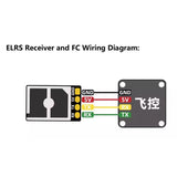 (Darwin FPV) Darwin FPV Cement 2.4G ELRS Ultra Durable Dustproof Waterproof Anti Reverse Receiver