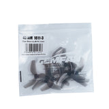 GEMFAN 4Pairs 1811 45mm 3 Blades PC Propeller 1mm/1.2mm/1.5mm Shaft For 1102 Motor For Micro FPV RC Toy Airplane