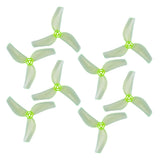 GEMFAN 4Pairs 1811 45mm 3 Blades PC Propeller 1mm/1.2mm/1.5mm Shaft For 1102 Motor For Micro FPV RC Toy Airplane