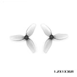 (HQDrop) Ultralight 1.2x1x3 (31MM) -1MM 2x0.8x3(51MM)-1MM (2 CCW + 2 CW) Hub Diameter 3.8mm Hub Thickness 4mm