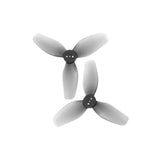 (HQDrop) FB2826 (2CCW+2CW) 3-blade 2.8inches Propeller Transparent Gray Drone Football Specific Paddle