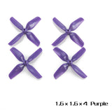 HQProp 2Pairs CW+CCW 1.6inch 3 Blades Micro ABS Propeller 1.5mm Mounting Hole For FPV RC Toy Airplane Quadcopter