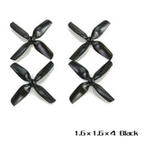 HQProp 2Pairs CW+CCW 1.6inch 3 Blades Micro ABS Propeller 1.5mm Mounting Hole For FPV RC Toy Airplane Quadcopter