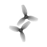 (HQDrop) FB2826 (2CCW+2CW) 3-blade 2.8inches Propeller Transparent Gray Drone Football Specific Paddle